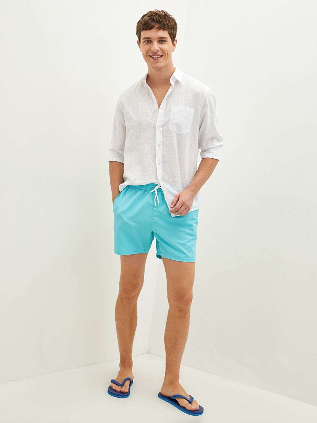 LCW SWIMWEAR Kısa Boy Basic Erkek Deniz Şortu -S18326Z8-KAW