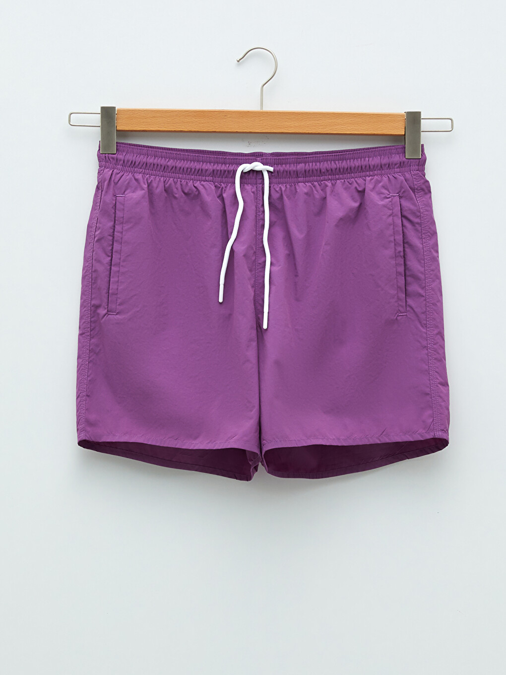 Short Length Basic Men's Swimming Shorts-5