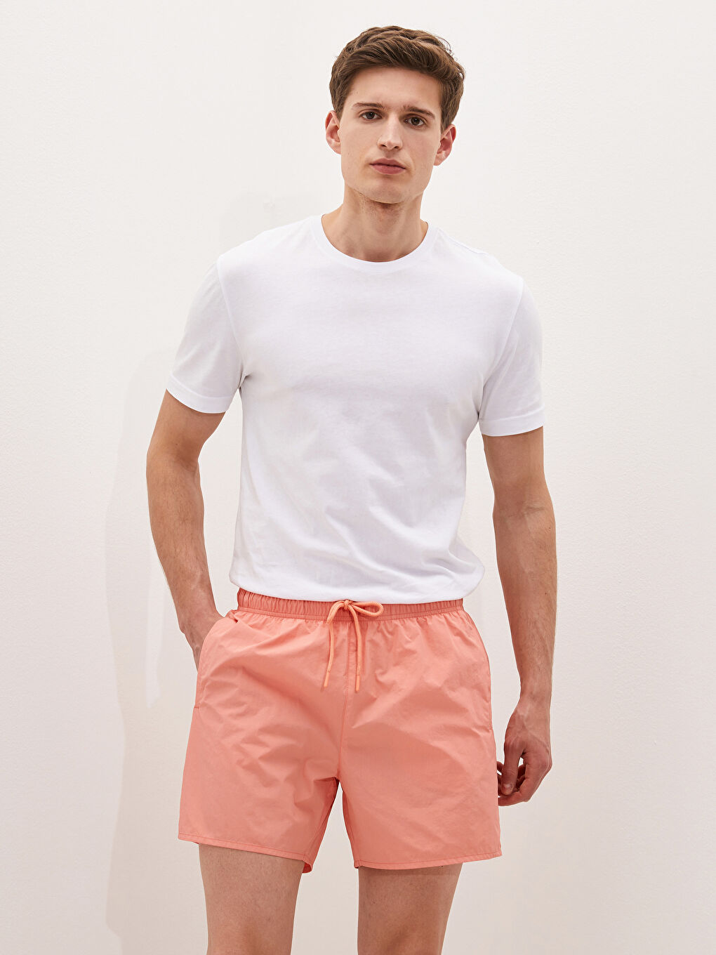 Mercan Kısa Boy Basic Erkek Deniz Şortu-2