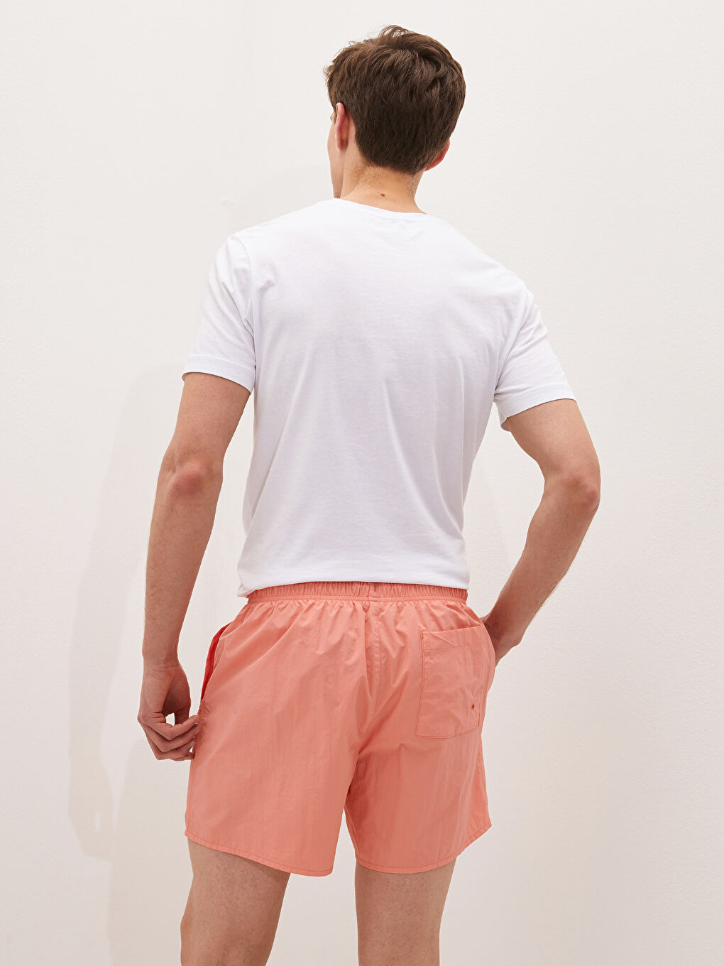 Mercan Kısa Boy Basic Erkek Deniz Şortu-4