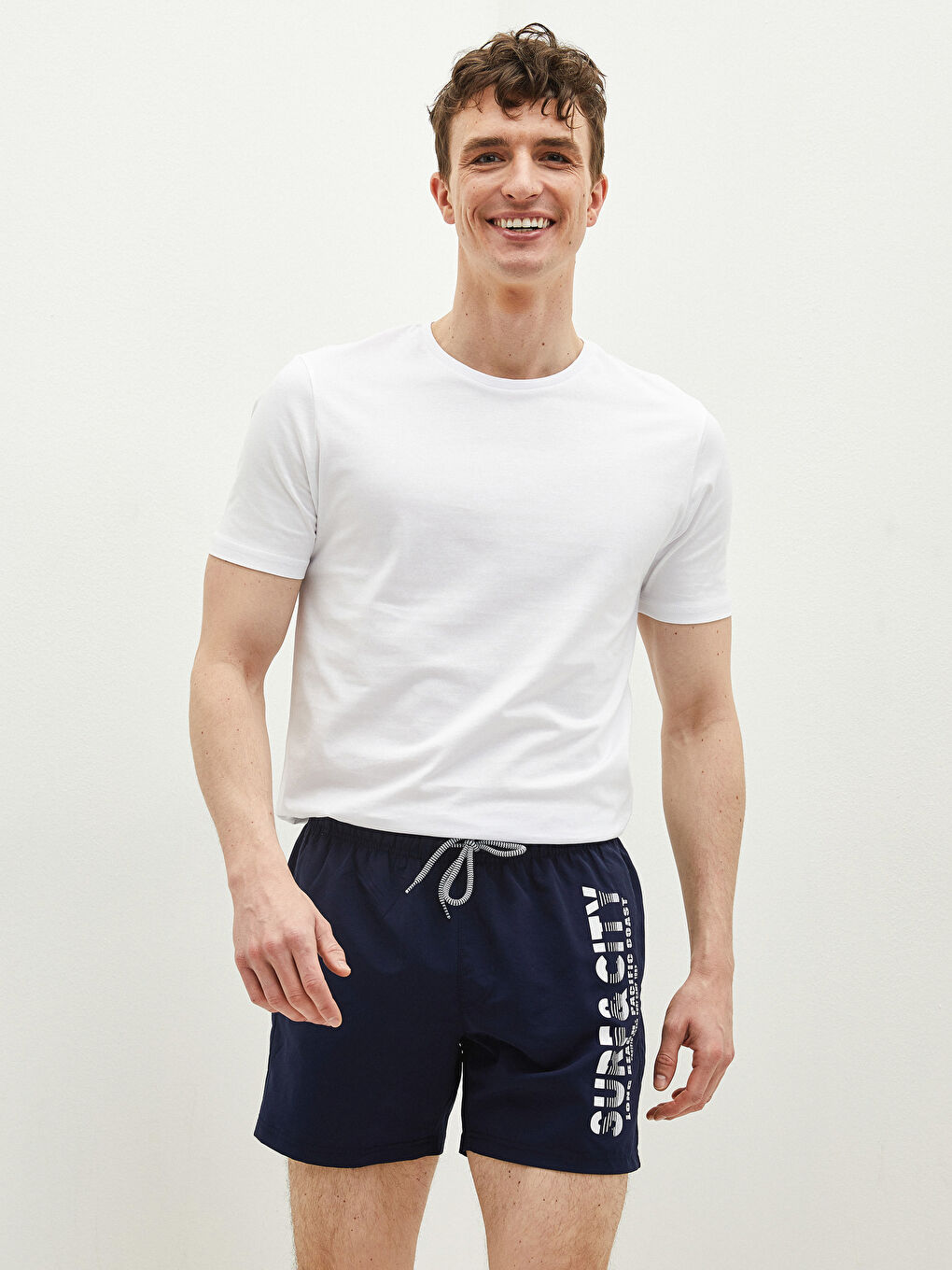 XSIDE Short de Bain Imprimé pour Hommes -S18406Z8-Q9M