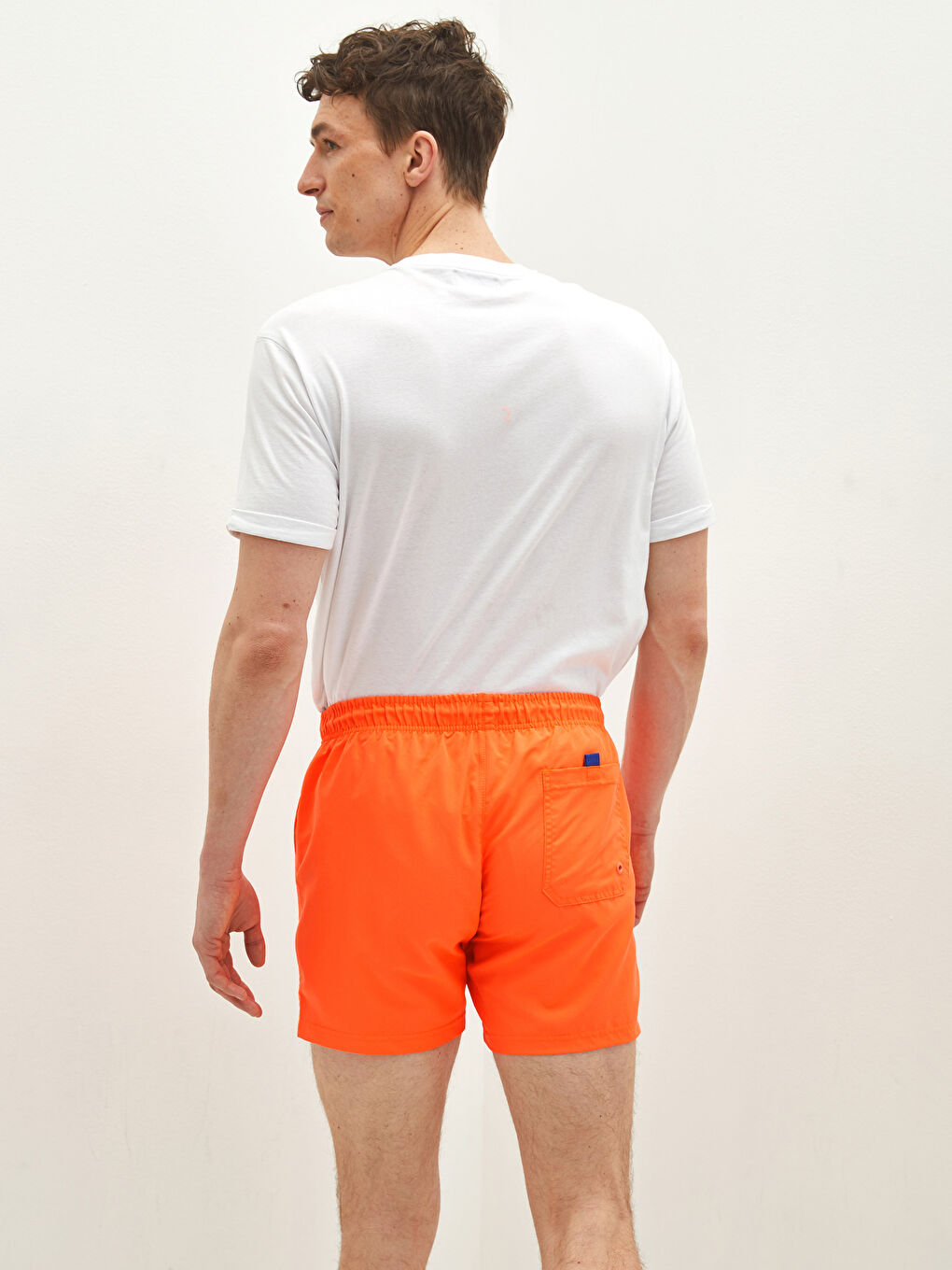 شورت سباحة مطبوع للرجال-2