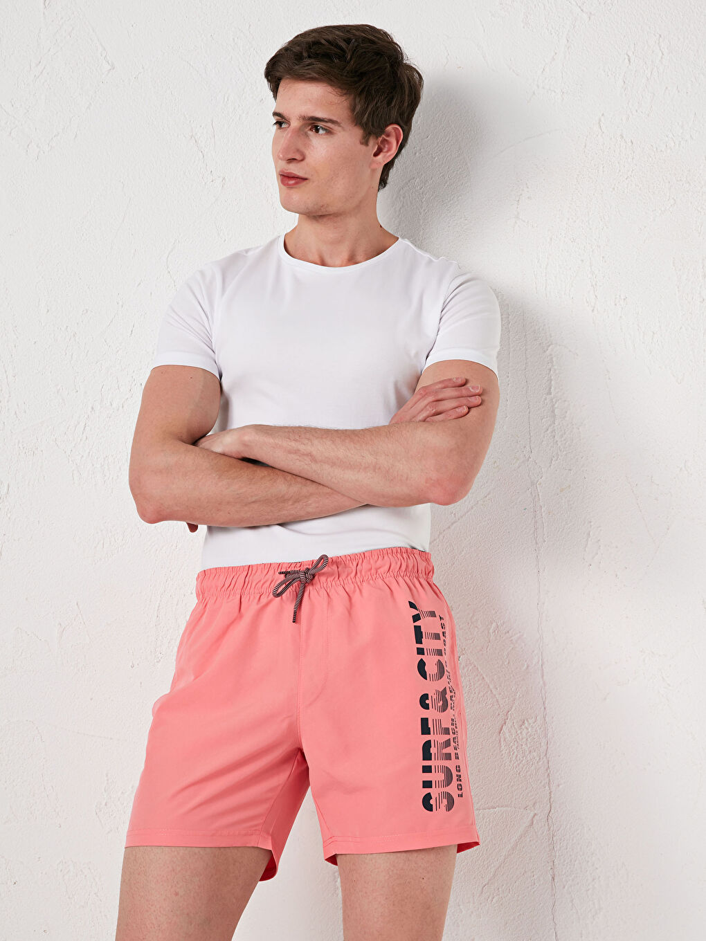 Short de Bain Imprimé pour Hommes-1