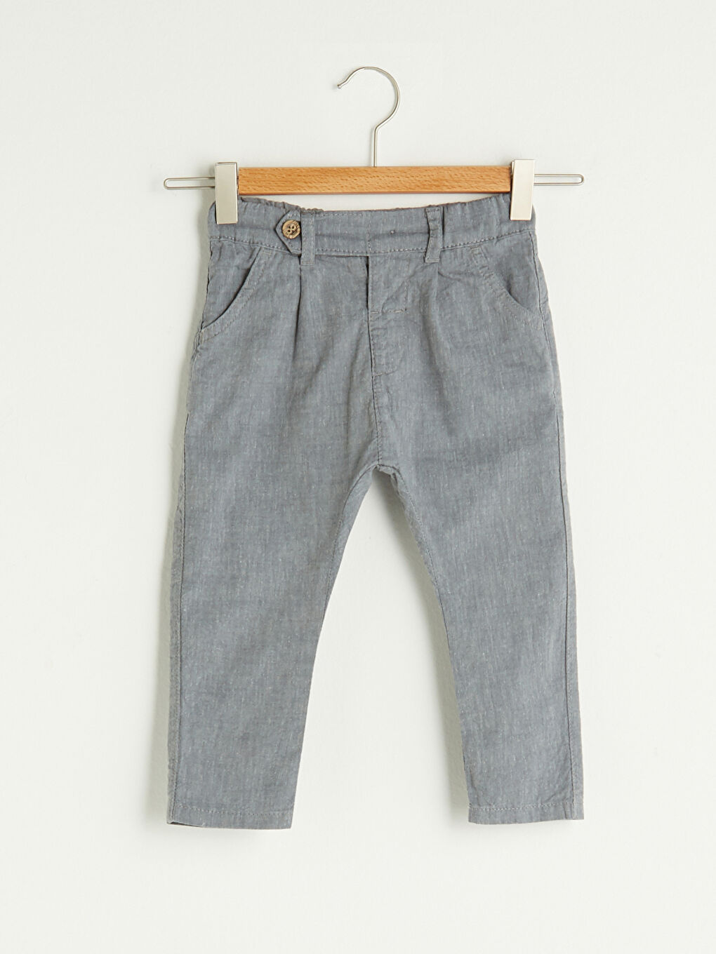 بنطلون أطفال أولادي أساسي بخصر مطاطي ومقاس مريح