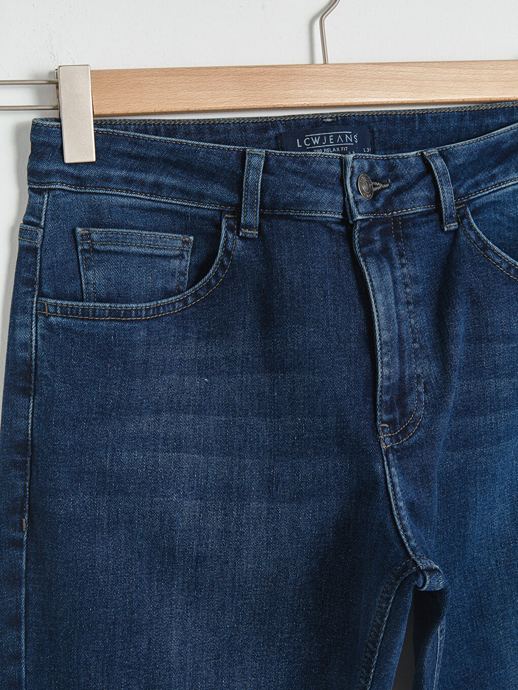 İndigo 790 Rahat Kalıp Erkek Jean Pantolon-6