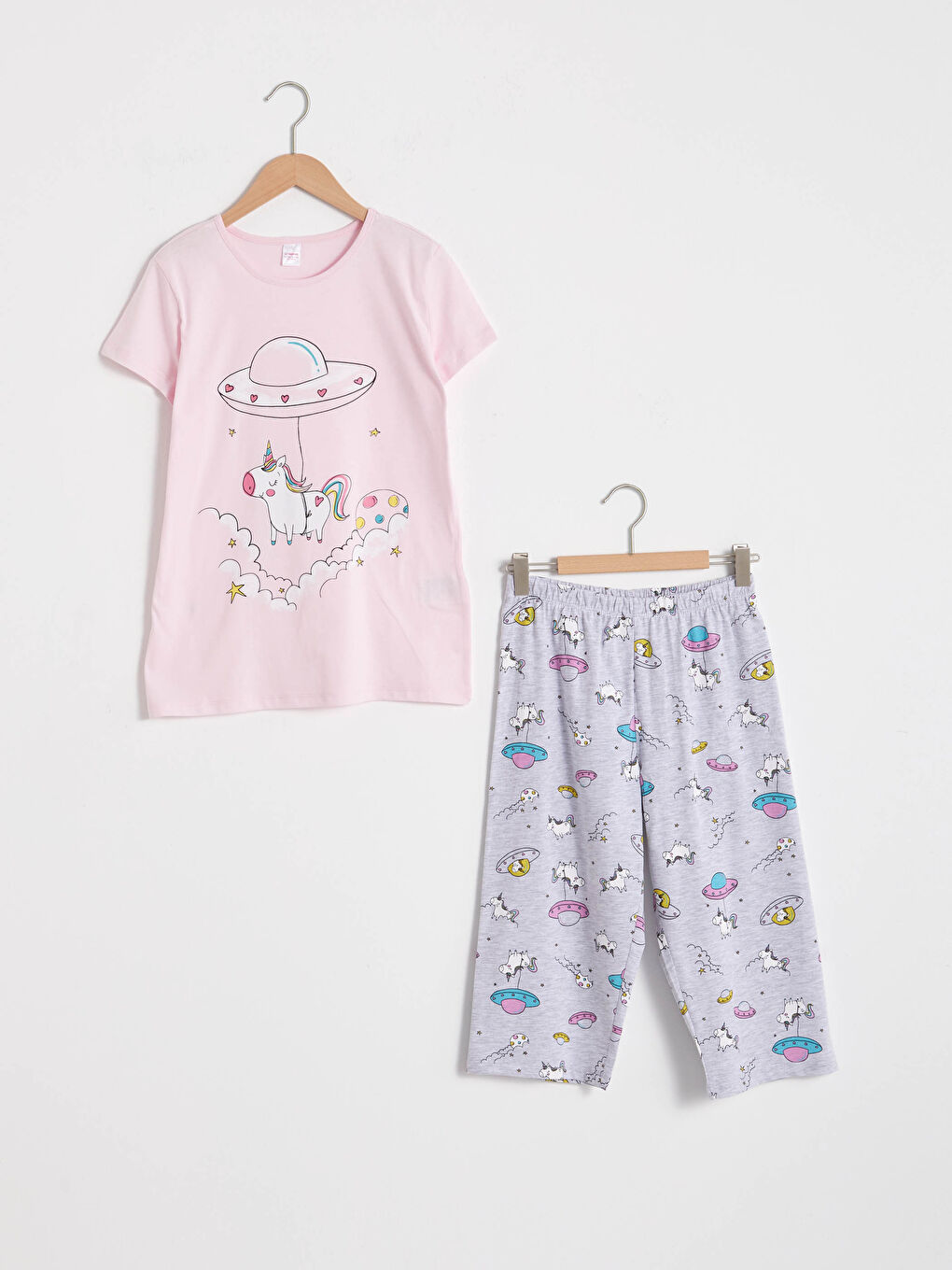 طقم بيجاما بناتي مطبوع