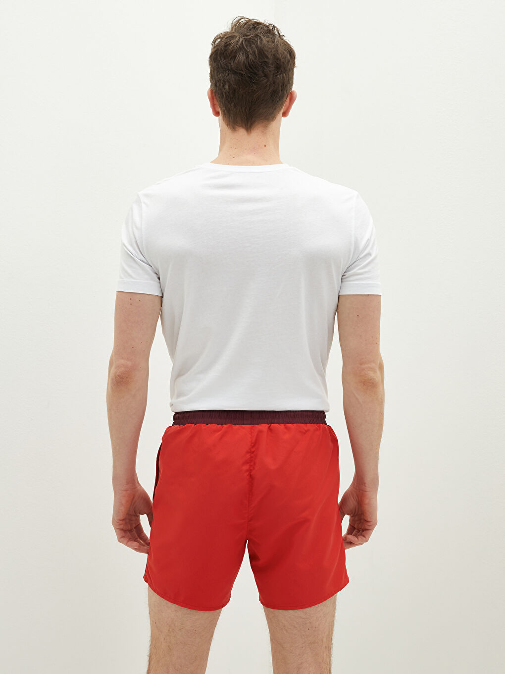 شورت سباحة مطبوع للرجال-4