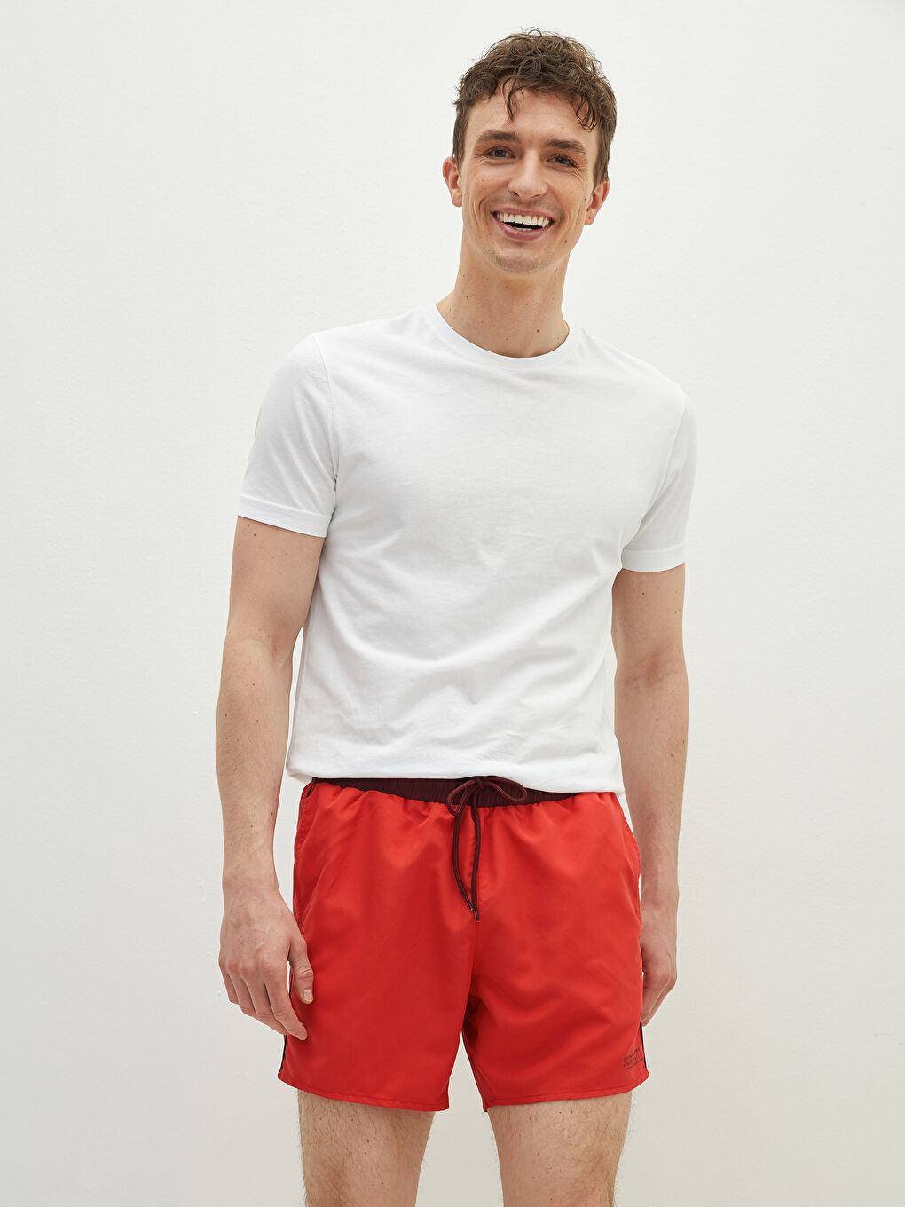 شورت سباحة مطبوع للرجال-5