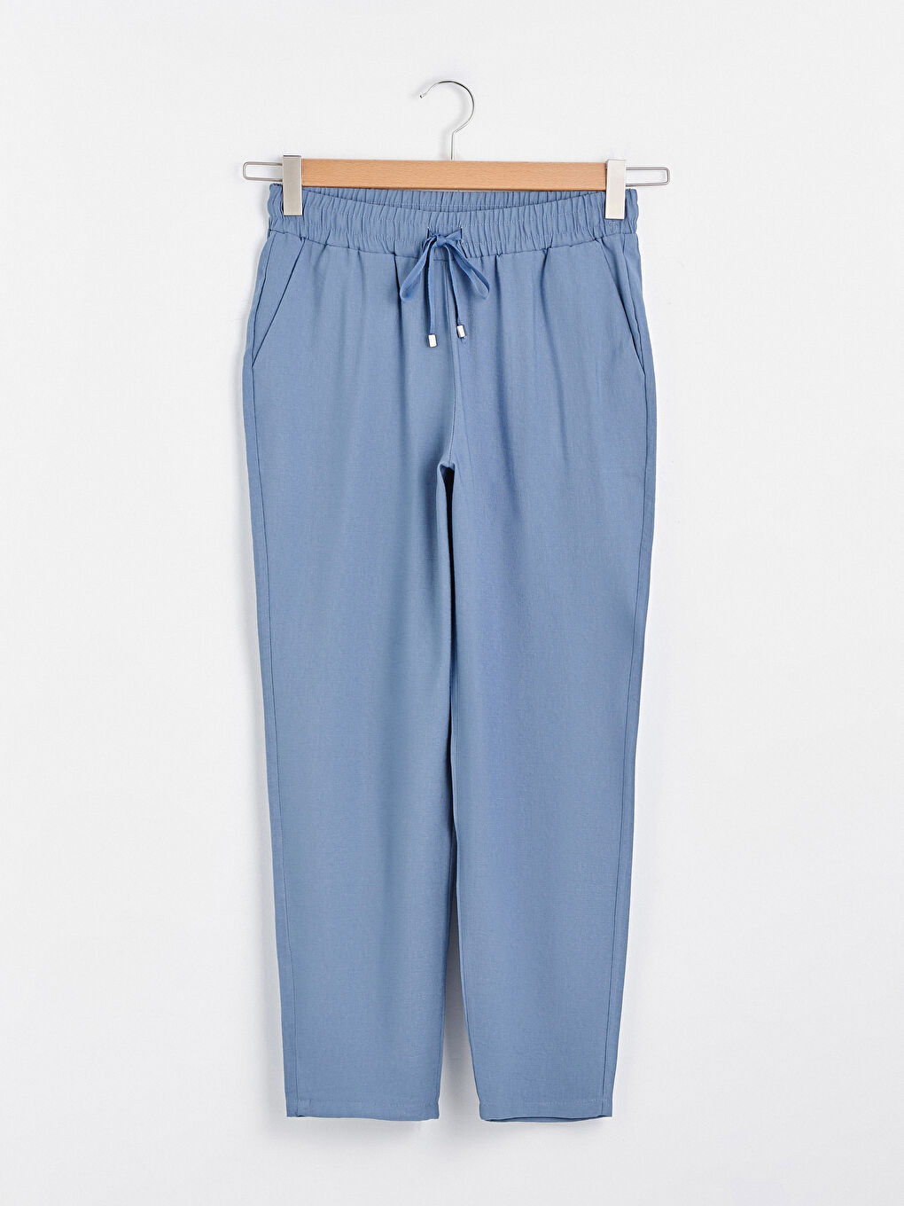 LCWAIKIKI Basic Pantalone za Žene sa Elastičnim Strukem i Džepovima -S18558Z8-H7T