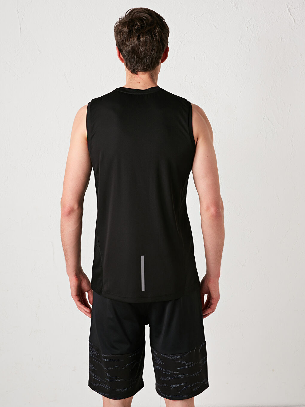 Crew Neck Men's Sleeveless T-Shirt-3