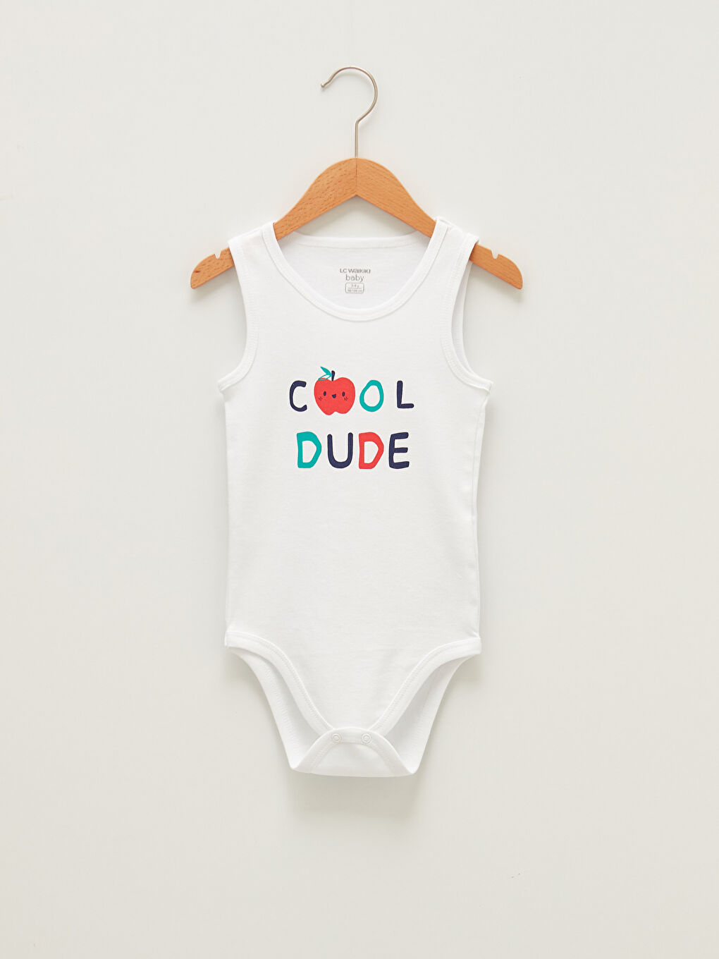 Круглый вырез С принтом Хлопковый Унисекс Боди с заклепками для малышей 2 штуки-1