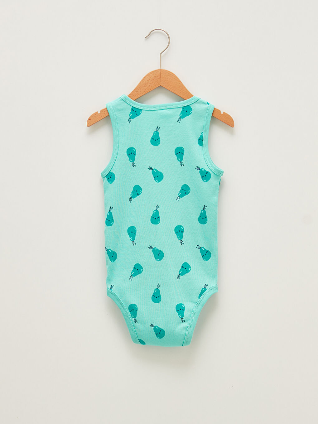 Круглый вырез С принтом Хлопковый Унисекс Боди с заклепками для малышей 2 штуки-4