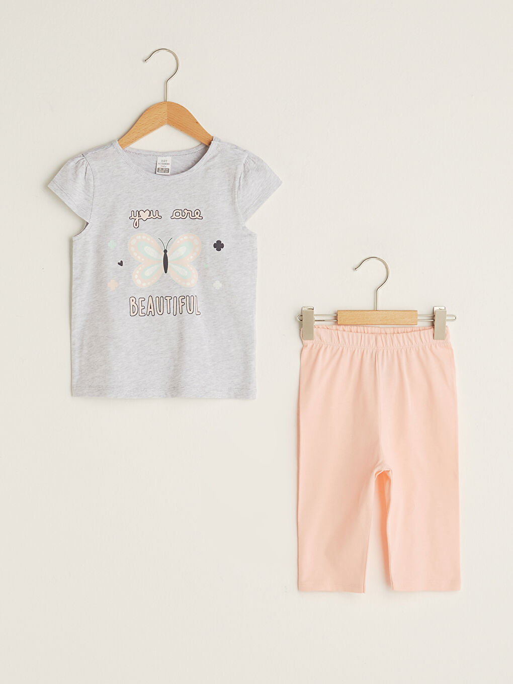 LCW baby Bedrucktes Baumwoll-Pyjama-Set für Baby Mädchen 3-teilig -S18701Z1-CX8