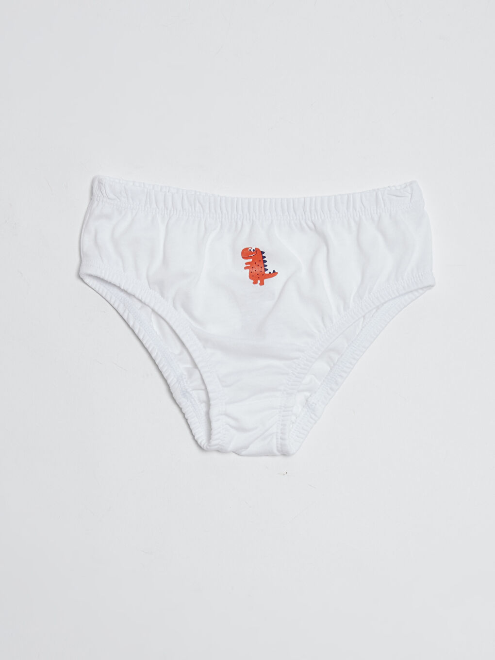 Beyaz Basic Pamuklu Erkek Bebek Külot 3'lü-2