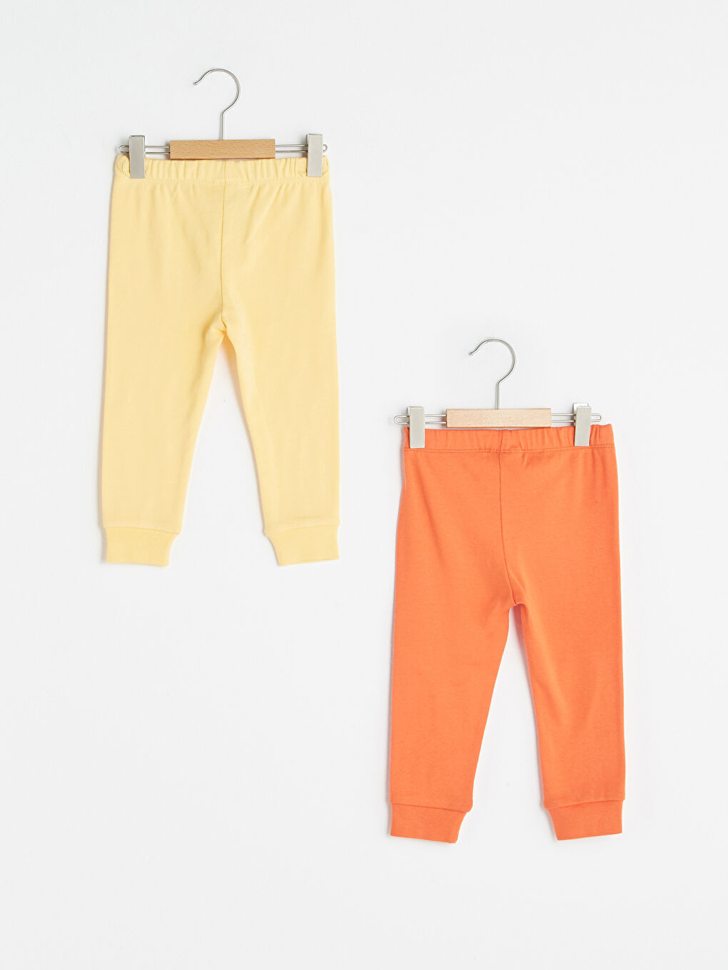 Elastic Waist Cotton Baby Boy Pajama Bottom 2 Pieces-1