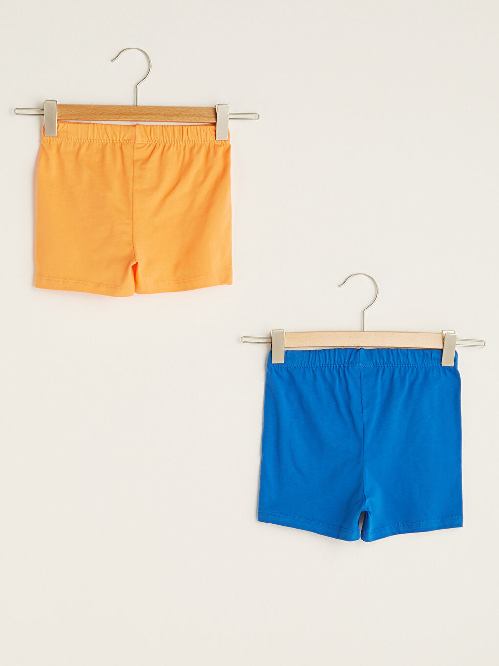 Elasticated Waist Basic Baby Boys' Shorts 2 Pack-1