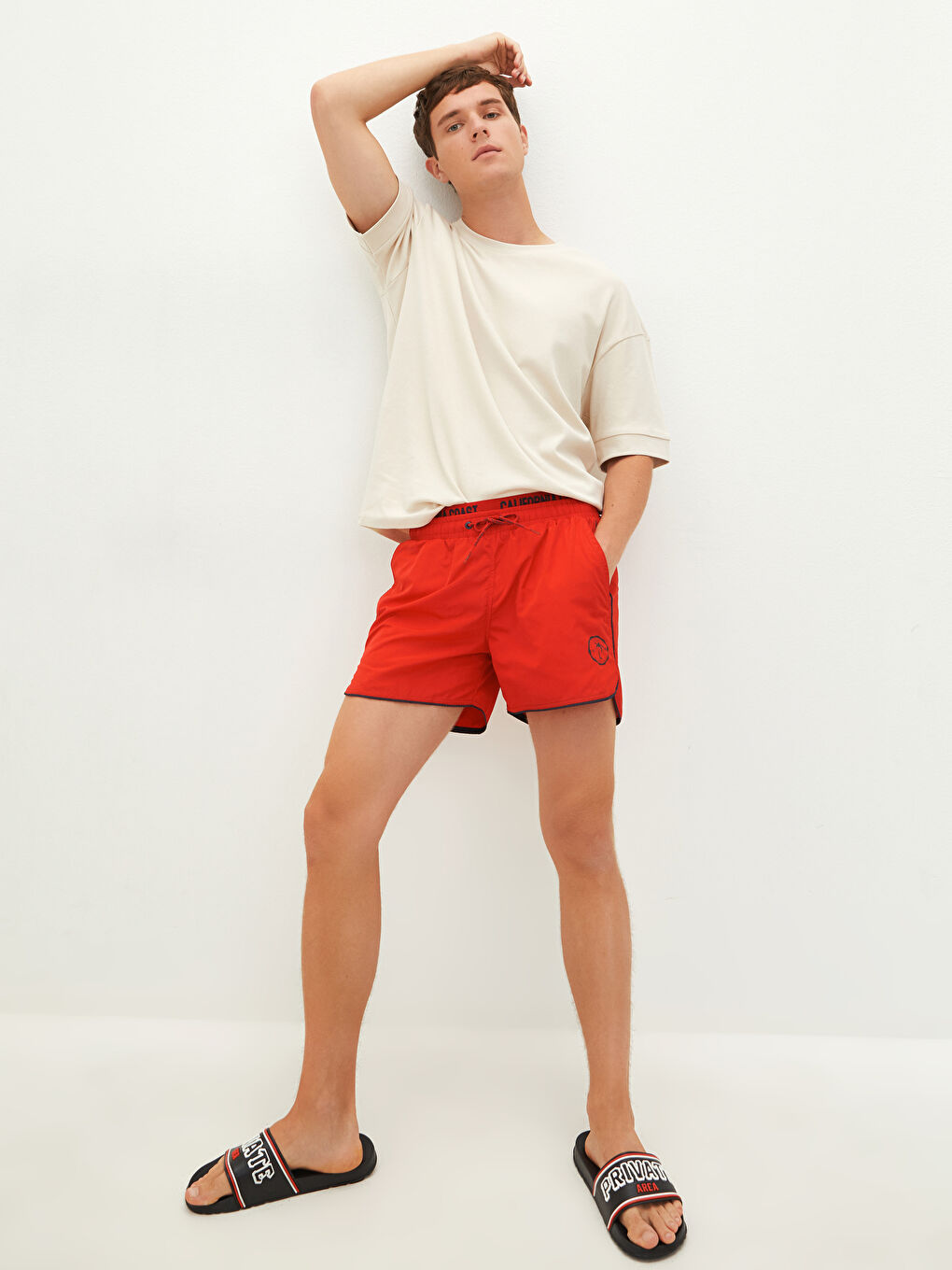 Short de Bain Imprimé pour Hommes