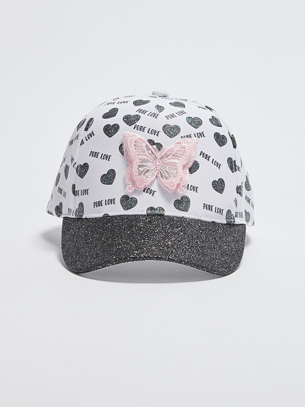 قبعة مطبوعة للبنات-1