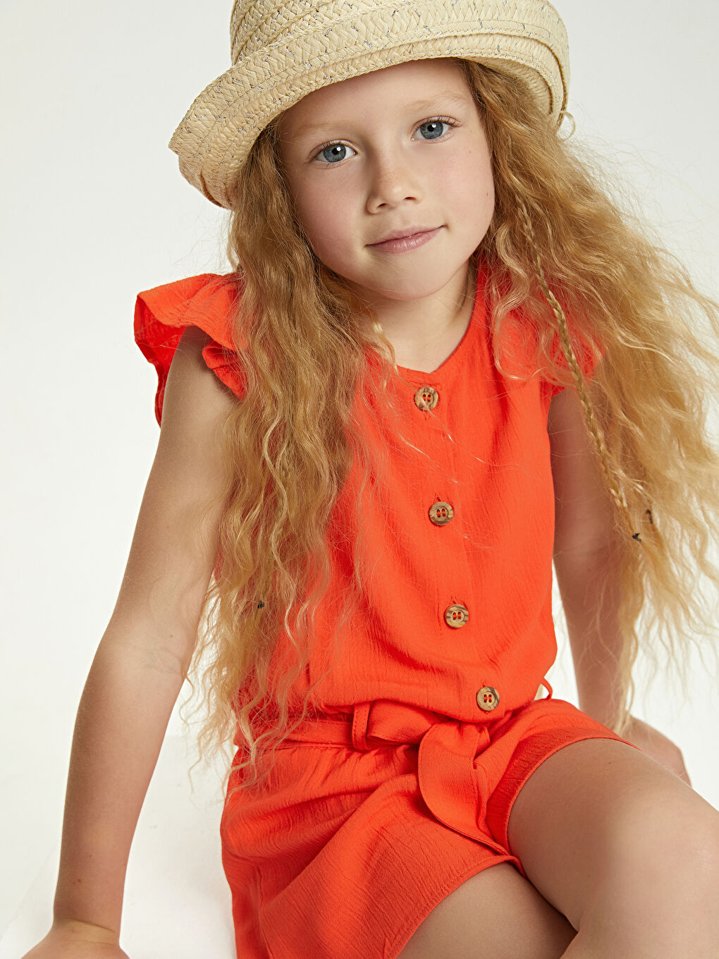 გოგონებისთვის ჩალის ქუდი-2