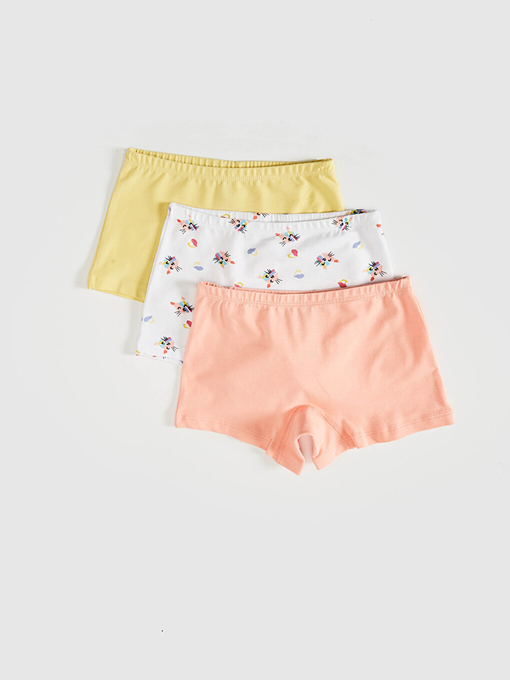 3-pack Girl's Cotton Boxers