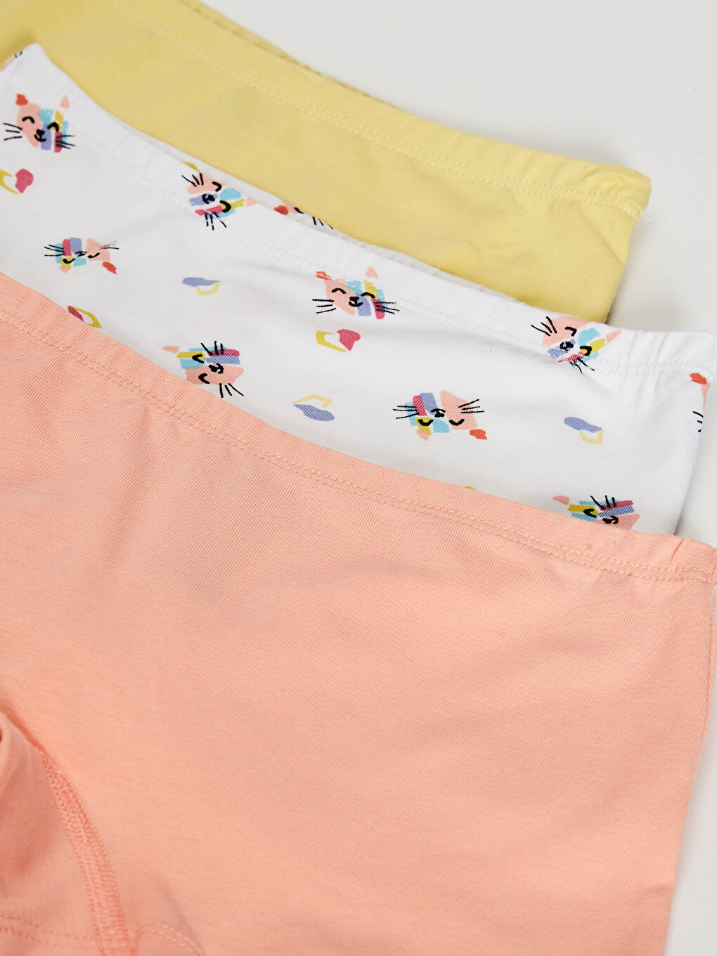 3-pack Girl's Cotton Boxers-5