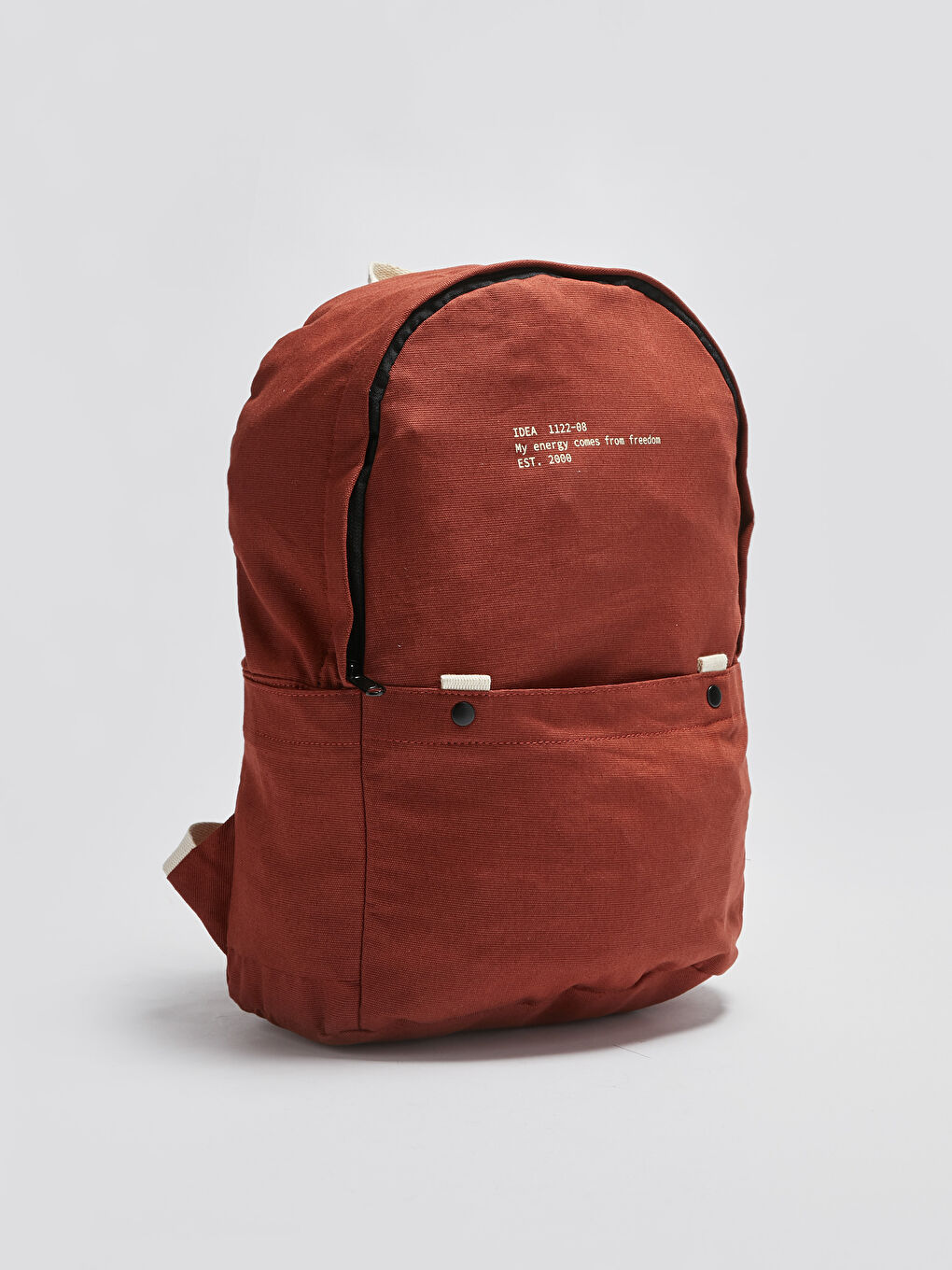 Rucsac pentru Bărbați cu Imprimare de Litere-4