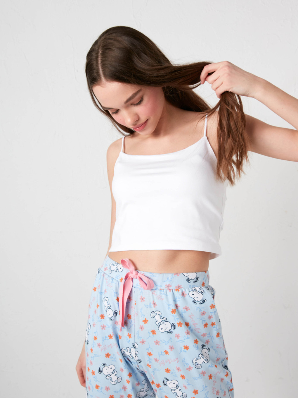 Square Neck Thin Strap Crop Athlete-2