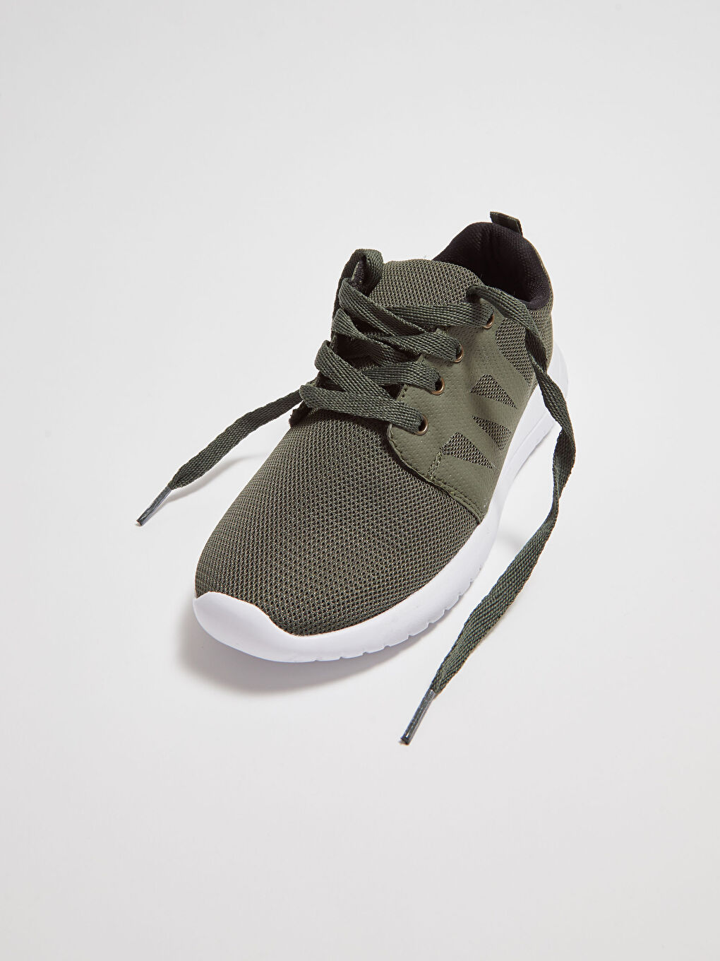 Haki Bağcıklı Erkek Çocuk Aktif Spor Ayakkabı-3