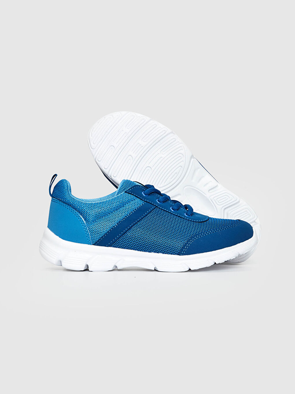 Mavi Erkek Çocuk Aktif Spor Bağcıklı Ayakkabı-3