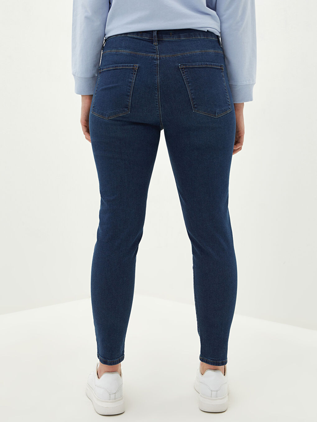 High Waist Mercury Skinny Fit Women's Jean Pants-3