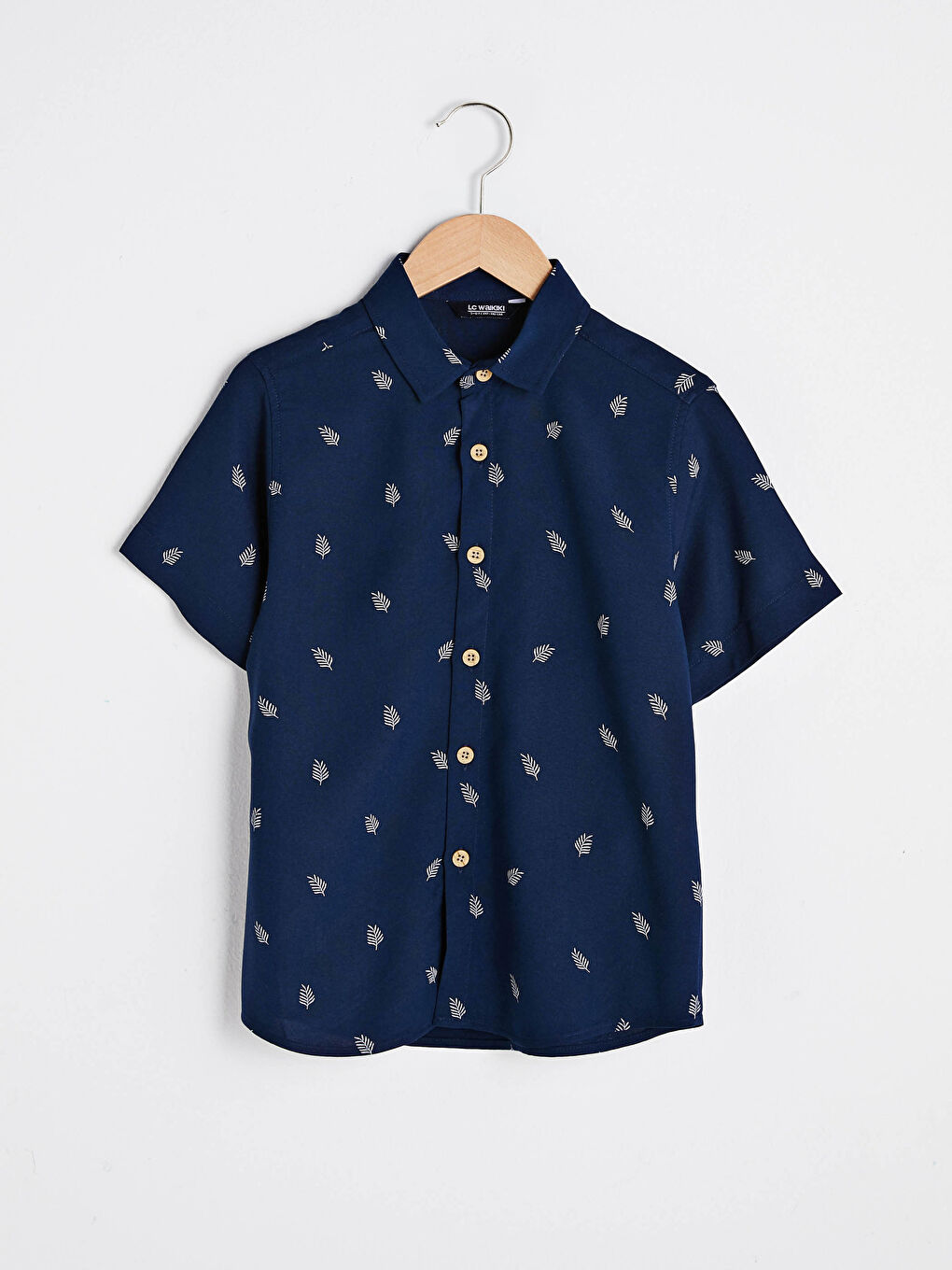 Chemise en Viscose à Motifs pour Garçon