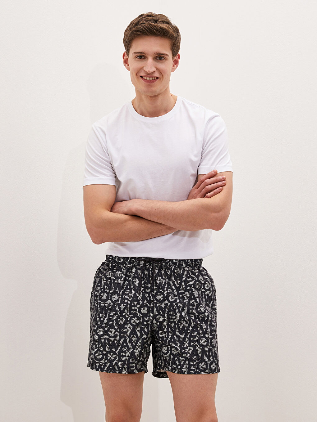 Short de Bain à Motifs pour Hommes