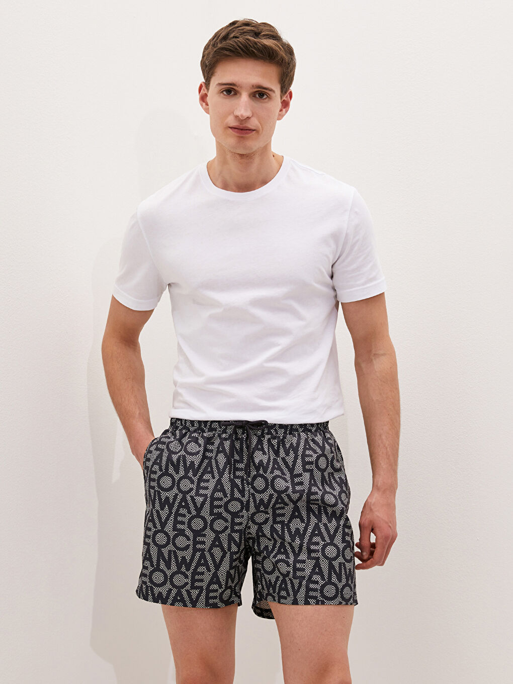 Short de Bain à Motifs pour Hommes-2