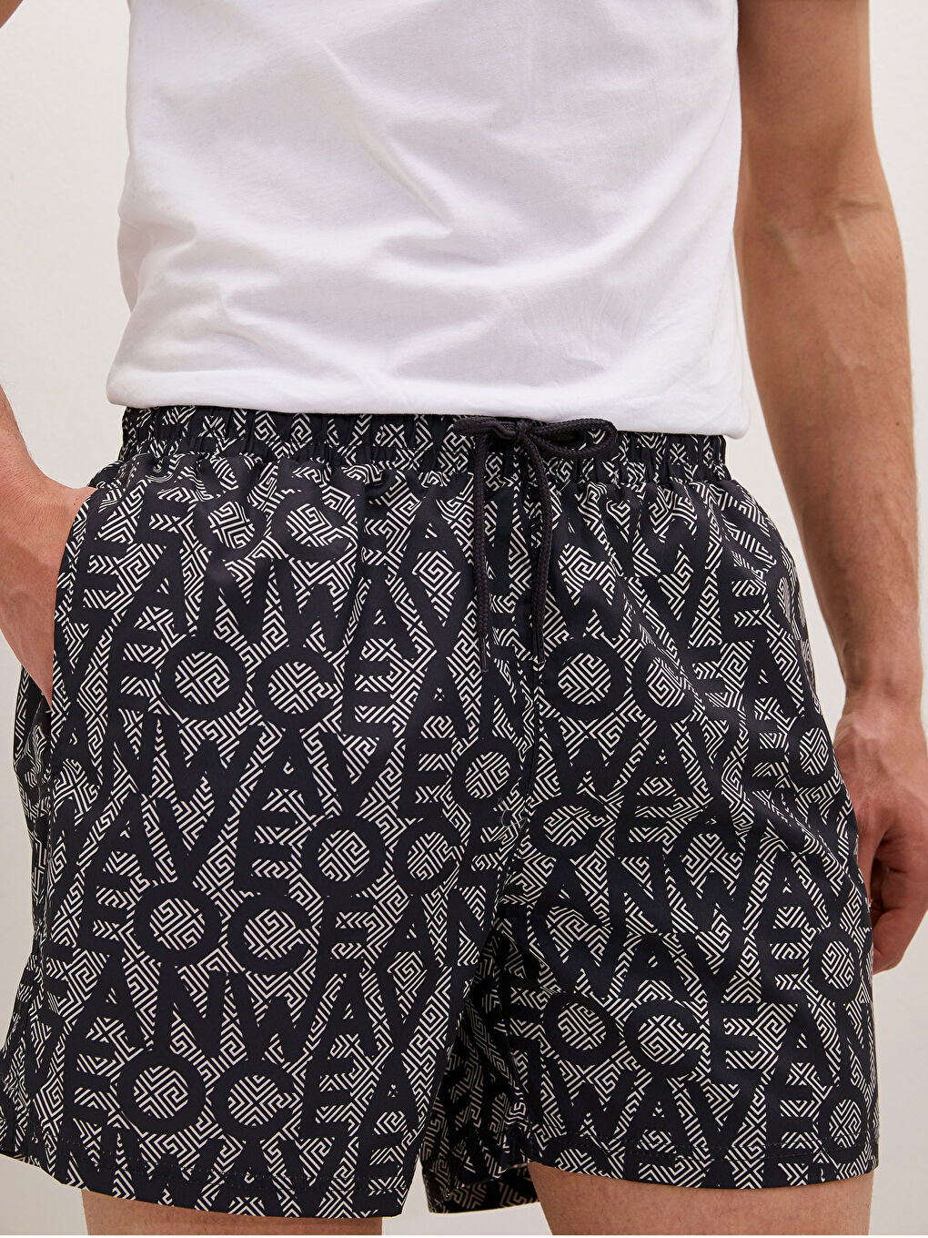 Short de Bain à Motifs pour Hommes-3