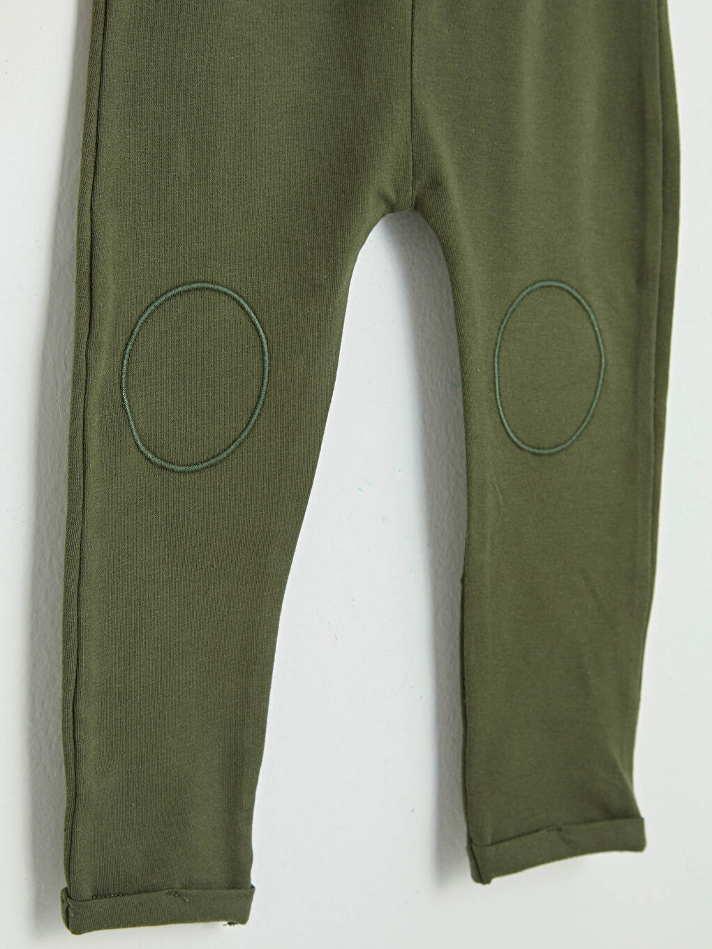 Базовые хлопковые брюки с эластичной резинкой на талии для маленьких мальчиков, 2 шт.-3