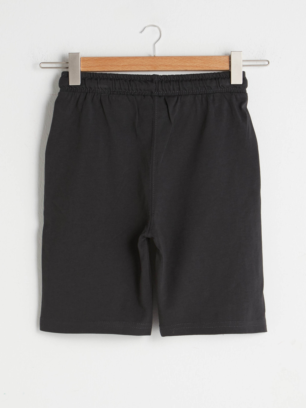 Shorts Basique Garçon À Taille Élastiquée-1