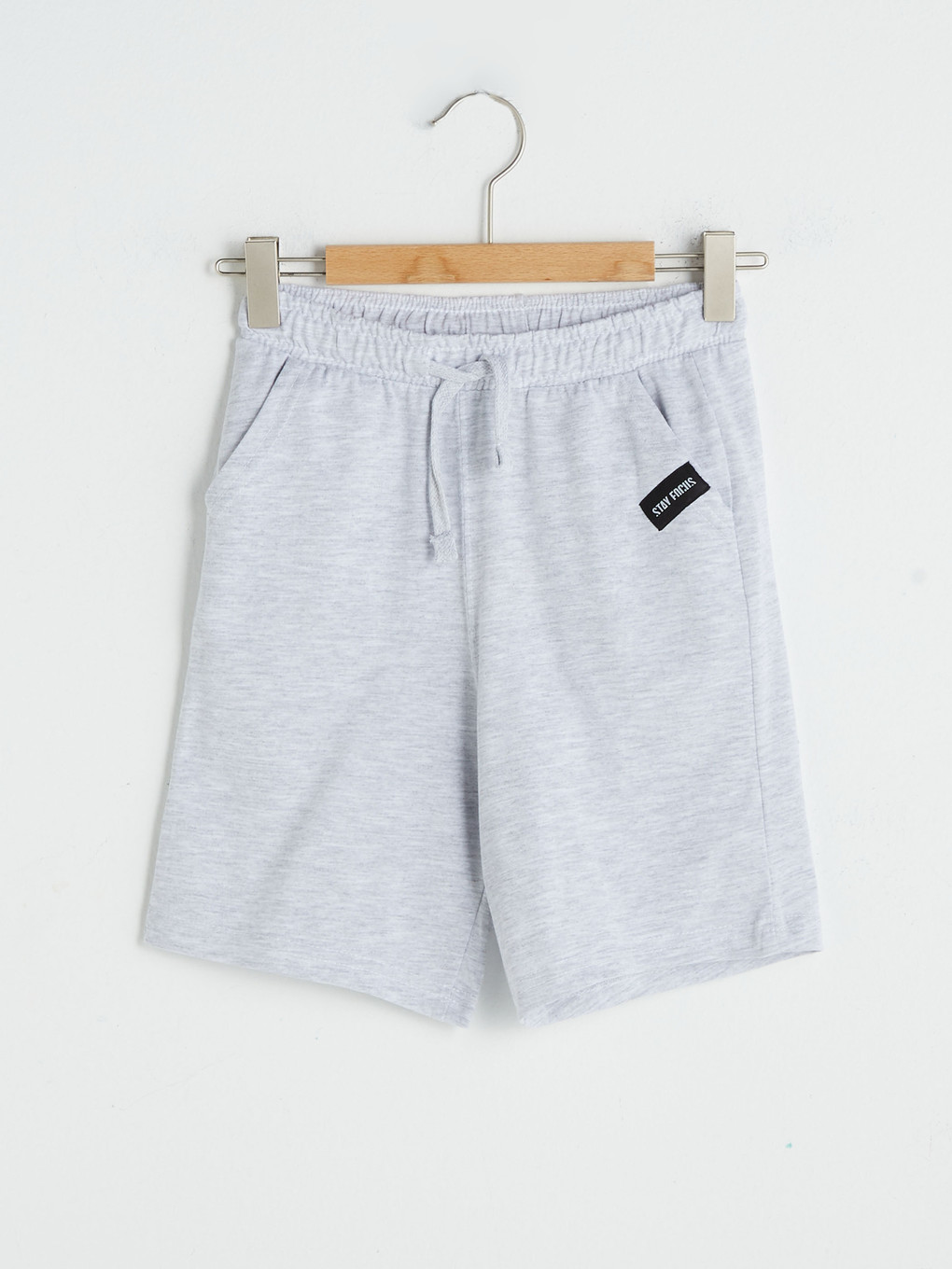 Elastic Waist Basic Boys' Shorts