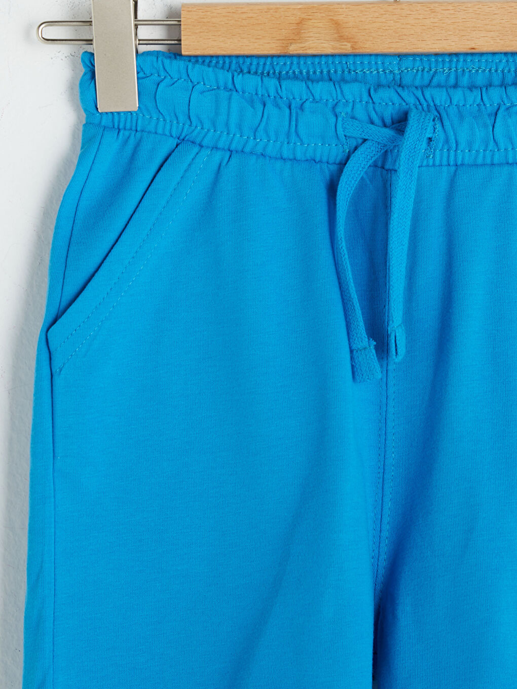 Elasticated Waist Basic Boys' Shorts-1