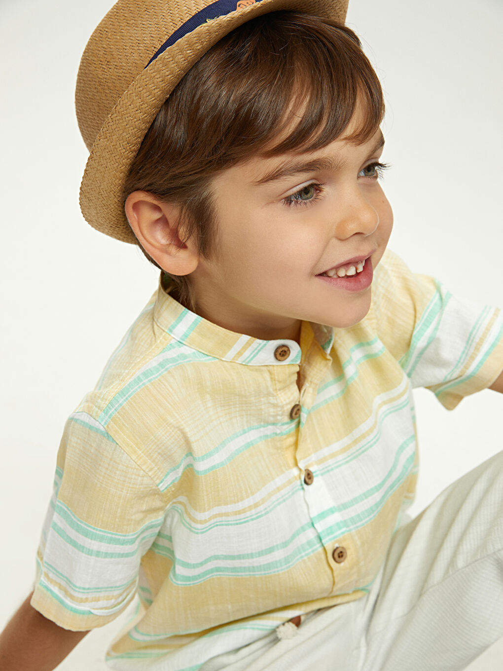 LCW ACCESSORIES Boy Straw Fedora Hat -S19447Z4-P37