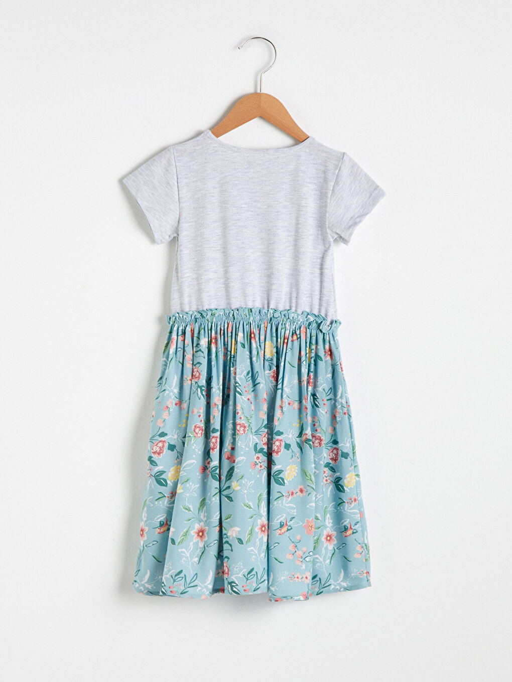 Robe en Viscose à Motifs pour Fille-1