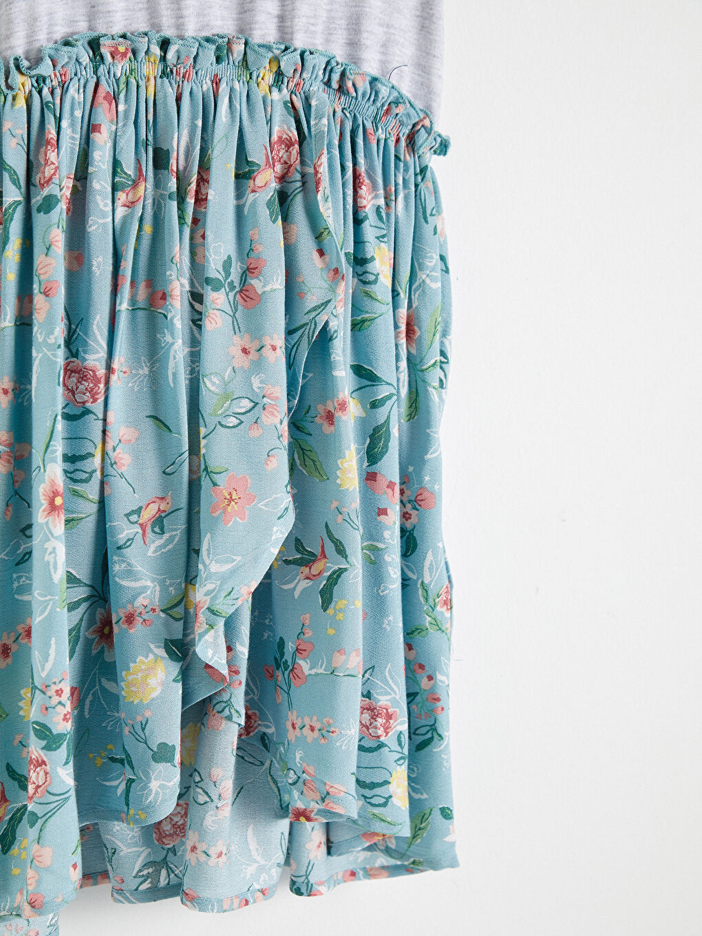 Robe en Viscose à Motifs pour Fille-3