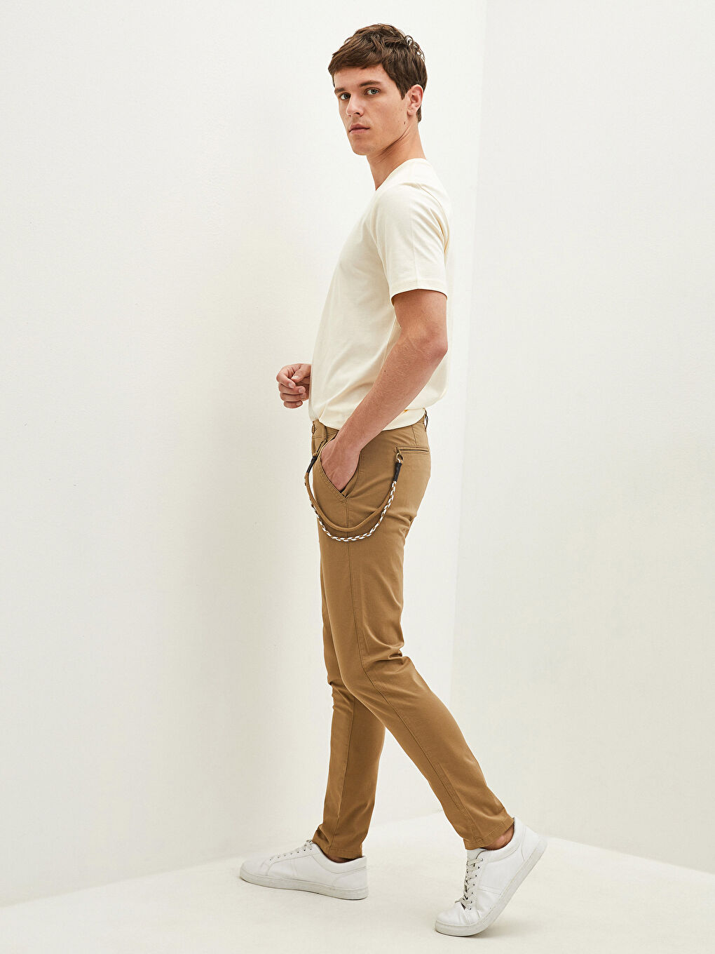 بنطلون جباردين سكيني فيت للرجال-5