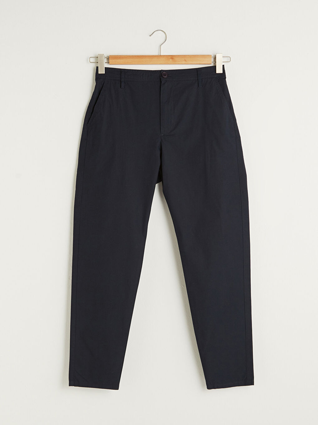 Брюки Мужские Slim Fit Из Твила-4