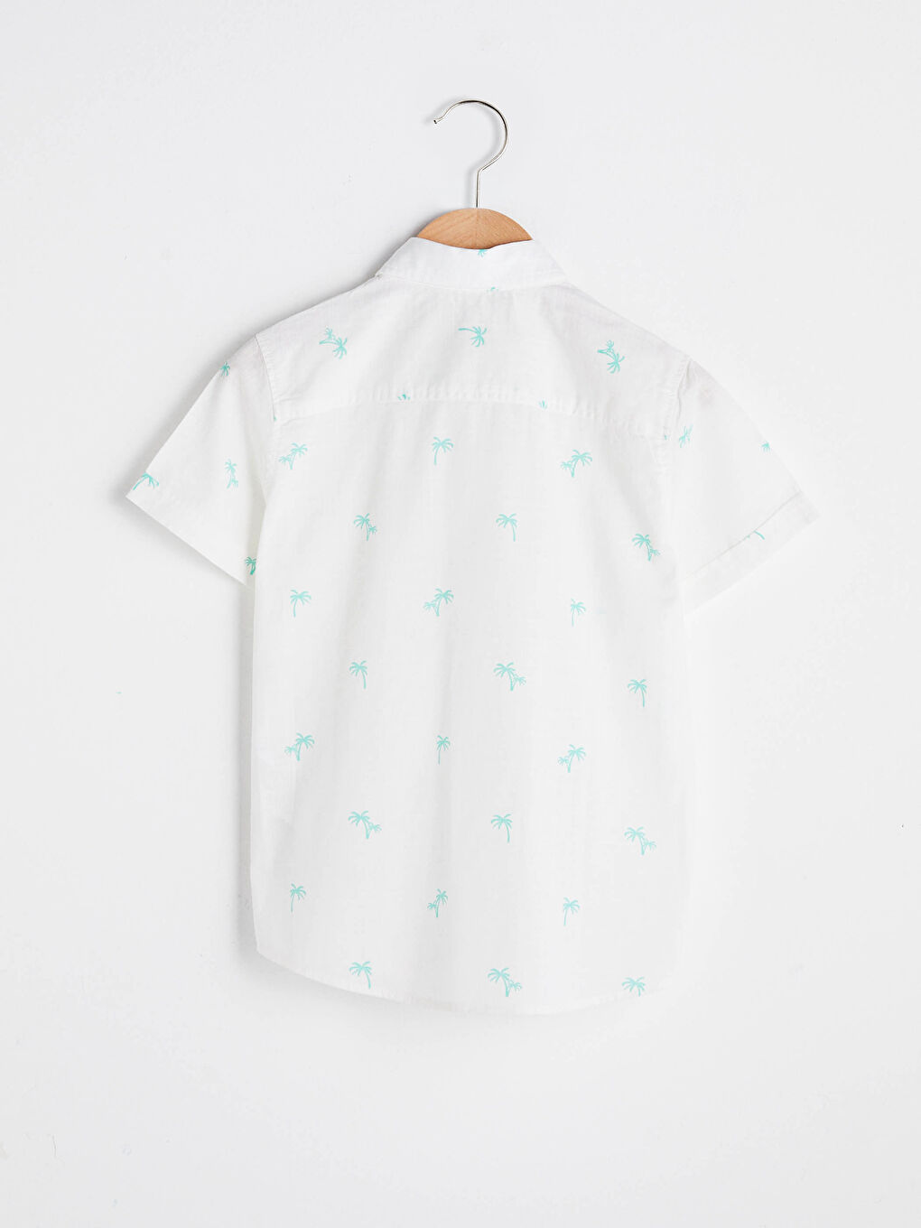 Chemise en Popeline à Manches Courtes pour Garçons à Motifs-1