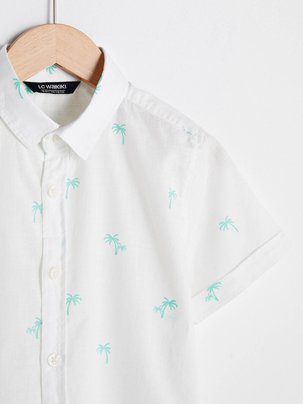 Chemise en Popeline à Manches Courtes pour Garçons à Motifs-2