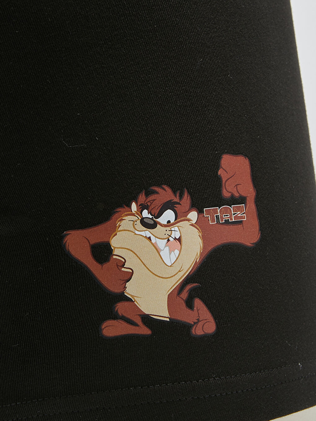 Beyaz Standart Kalıp Tazmanya Baskılı Erkek Boxer 2'li-2