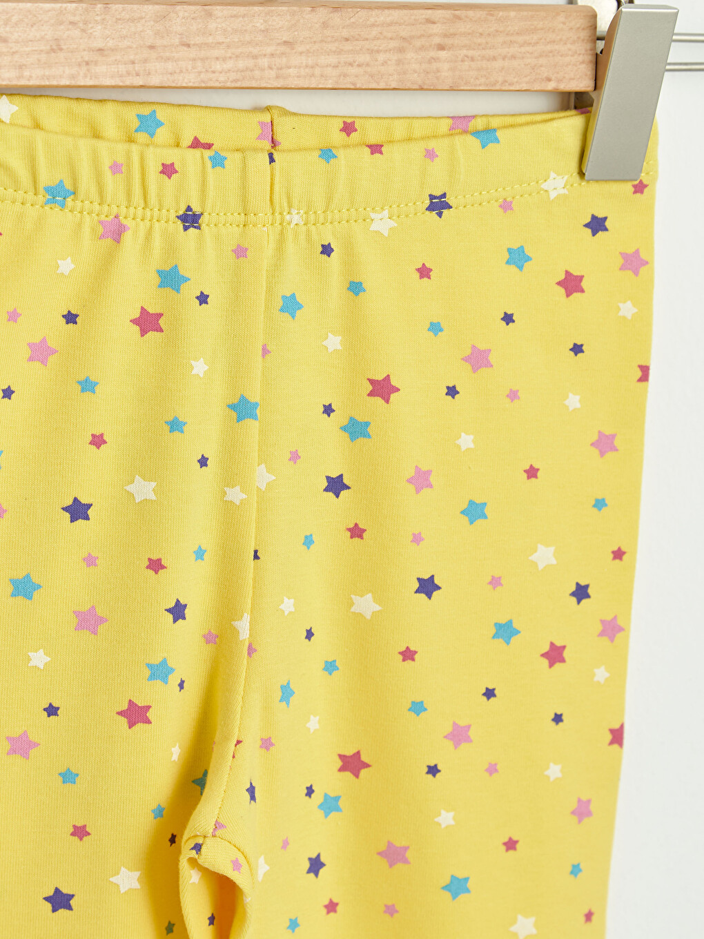 Elasticated Waist Printed Baby Girls Long Leggings 2 Pack-1