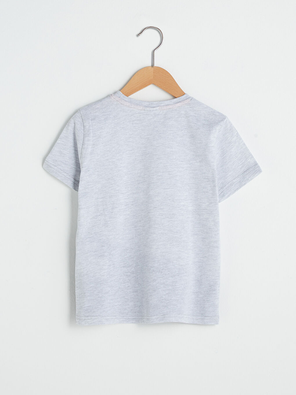 Crew Neck Printed Short Sleeve Boys' T-Shirt-1