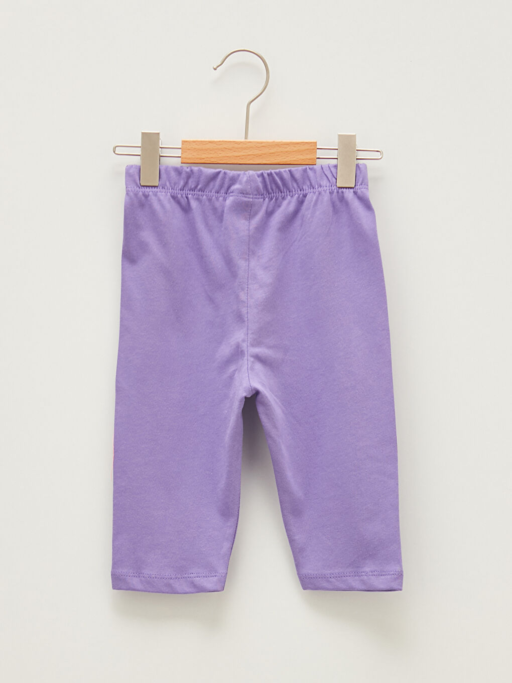 Crew Neck Printed Cotton Baby Girl Pajama Set 3 Pieces-6