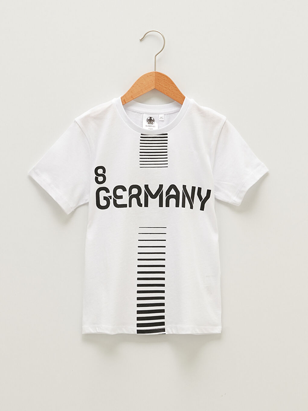 Crew Neck UEFA EURO 2020 Germany Printed Short Sleeve Boy T-Shirt and Shorts-1